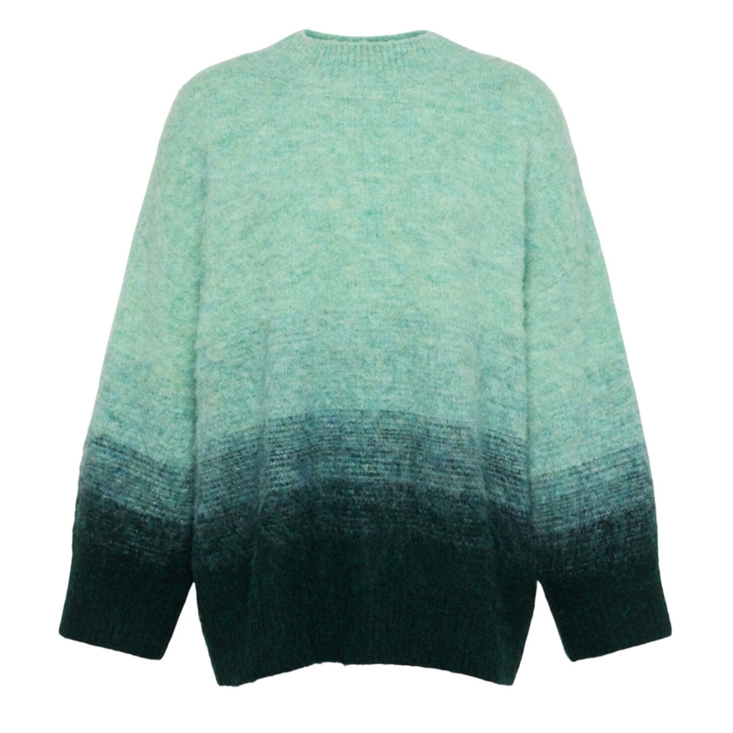 Simon Miller Gradient Green Crewneck Sweater Size Xs